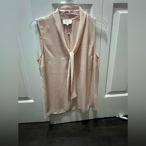 Women's Blush Sleeveless Blouse